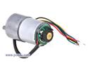 Thumbnail image for 50:1 Metal Gearmotor 37Dx52L mm with 64 CPR Encoder